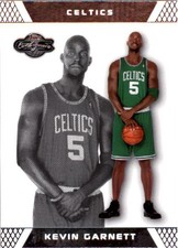 2007-08 Topps Co-Signers Boston Celtics Basketball Card #27 Kevin Garnett