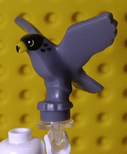 LEGO Falcon Bird Dark Gray Predator Hawk Carnivore Wildlife Rescue FREE HANDLE - Picture 1 of 3