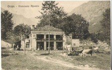 CARTOLINA OROPA RISTORANTE ALPESTRE - CASCINA FORNACE - BIELA VIAGGIATA TORINO