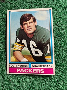 1974 Topps 31 Scott Hunter Green Bay Packers