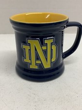 Notre Dame Fighting Irish - Embossed Coffee Mug - Encore - NCAA - 14 oz - New