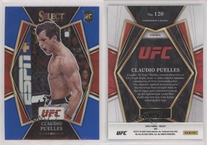 2022 Panini Select UFC Premier Level Blue Prizm Claudio Puelles #120 Rookie RC