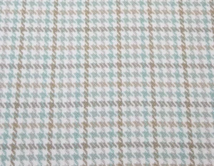 Roth & Tompkins Heritage Hamilton Spa Houndstooth Multipurpose Cotton Fabric - Picture 1 of 8