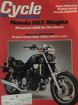 Cycle magazine March 1983 Foto 1 de 3