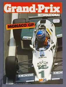 GRAN PREMIO INTERNACIONAL no. 63 1983 REVISTA DE FÓRMULA 1 MONACO GP ROSBERG WIN - Imagen 1 de 5