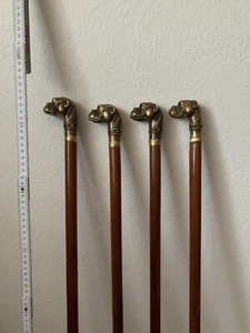 Gehstock Bronze Griff  Pro Stück Top Zustand - Bild 1 von 7