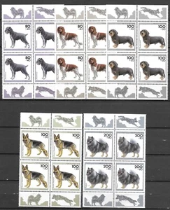 ALEMANIA - 1995 MNH "Razas de perros - Hermosos perros" ¡Bloque de cuatro!!! - Imagen 1 de 1