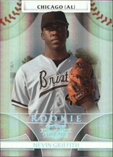 2008 Donruss Threads Century Proof Silver Baseball Card #106 Nevin Griffith /100