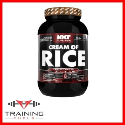 NXT Nutrition Cream of Rice 2kg Easy to Digest