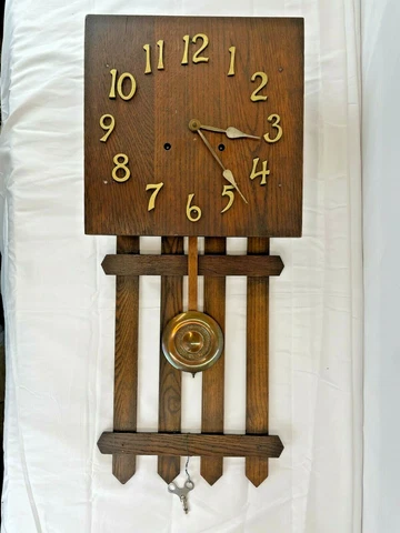 Antique Mission Style Wall Clock Cover
