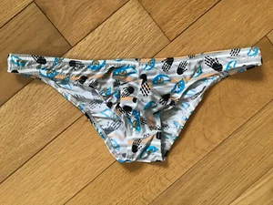 Bikini Sports Silky Smooth Briefs For Men - Brazilian Cut - All Eyes - Picture 1 of 4