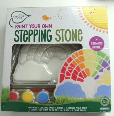 NEW SEALED Creative Tools Stepping Stone Kit - Rainbow w Sun - Image 1 of 4