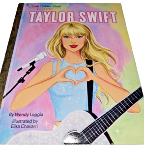 Taylor Swift: A Little Golden Book Biography Hardcover, Picture Book - Foto 1 di 4