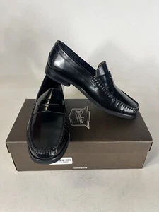Mocasín Florsheim Berkley Flex Moc Puntera Suave Penny en Negro 12195 Talla 9.5 D - Imagen 1 de 9