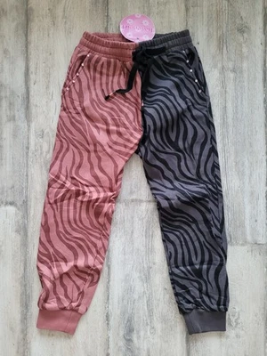 NUEVO CON ETIQUETAS HAVENGIRL Pantalón Malibú Talla 8 Salón Sudor Postre Rosa Parche Escuela Baile Foto 1 de 3