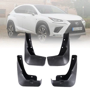 Front+Rear Flaps Flag Splash Mud Guard Protective Fender For Lexus NX300 18-19 - Picture 1 of 13