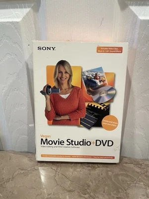 Sony Vegas Movie Studio + DVD Video Editing  & DVD Creation Software Open Box - Image 1 of 4