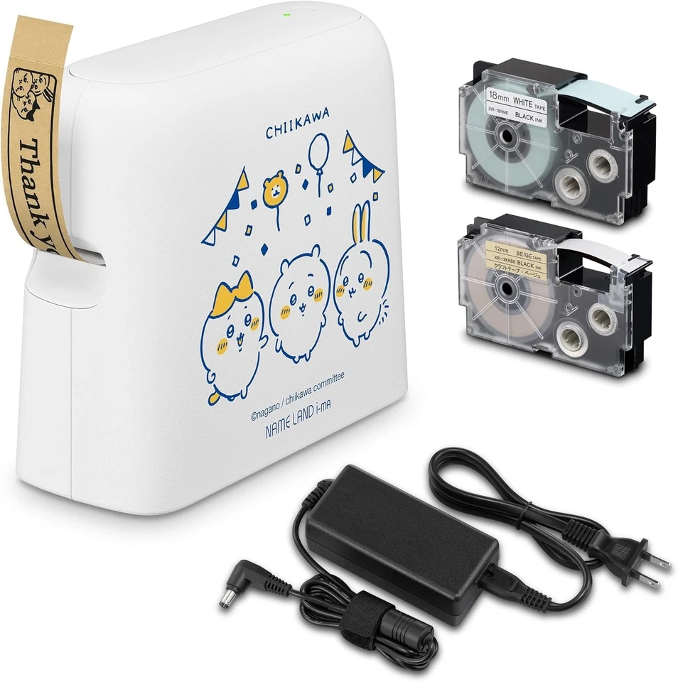 Nameland Label Writer i-ma Set Chikawa Model for Smartphone & PC - Image 1 of 4