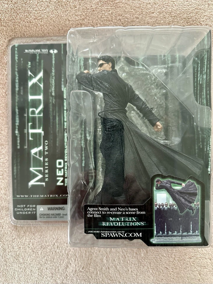 Figura Neo The Super Burly Brawl Matrix Serie 2 Revoluciones McFarlane Toys 2003 Foto 1 de 4