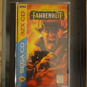 Fahrenheit for Sega CD and 32X CIB Complete in Box with Both Discs & Manual