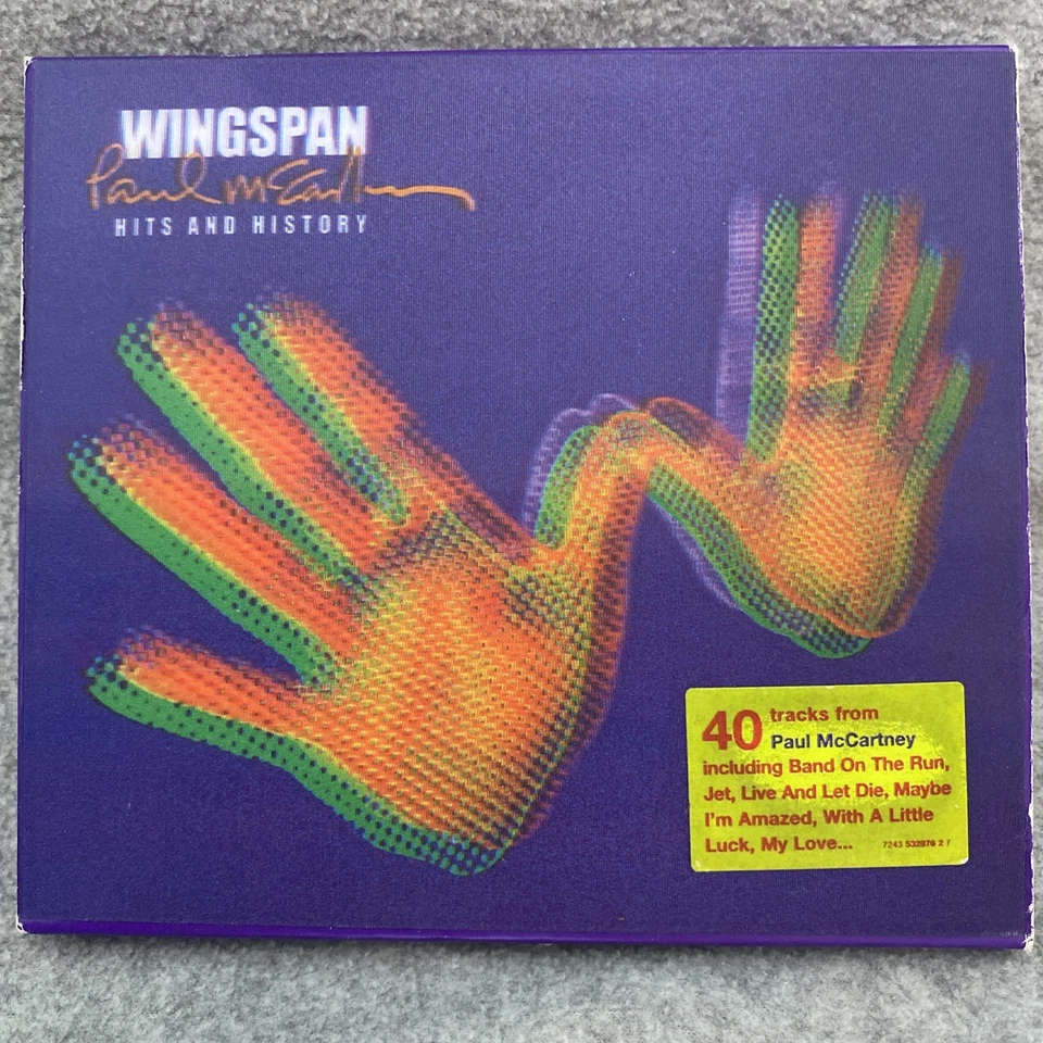 Wingspan By Paul McCartney w/Slipcover 2 Music CD Set (2001) UK Import - Image 1 of 1