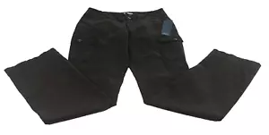 Old Navy Damen Cargohose Größe 6 pigmentgefärbt dunkelbraun niedrig Stiefelschnitt - Bild 1 von 12