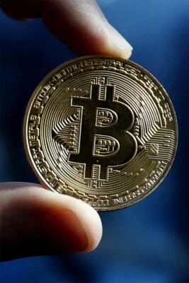 Bit Coin Digital Independent Money Print Wall Art Home Decor - POSTER 20x30 - Image 1 of 4