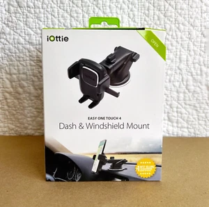 Support voiture tableau de bord et pare-brise iOttie Easy One Touch 4 - Noir HLCRIO125RT - Photo 1 sur 8