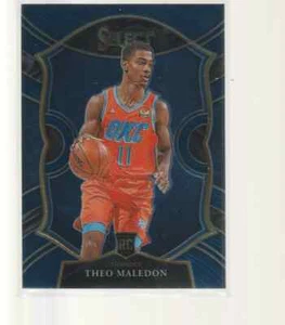 THEO MALEDON RC 2020-21 SELECT CONCOURSE ROOKIE #94 THUNDER - Picture 1 of 1