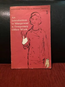 MANPOWER WHITE GLOVE TRAINING MANUAL 1 - 1964 - Bild 1 von 6