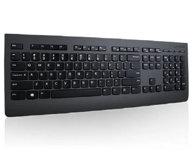 Lenovo 4X30H56841 Professional Wireless Keyboard - RF - USB Interface Multimedia - Image 1 of 2