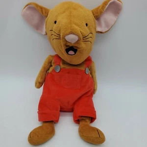 Kohl's Cares If You Give A Mouse a Cookie Plush Mouse Red Overalls - Picture 1 of 12