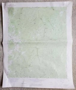 Jacks Gap Georgia 1957 USGS 7.5 Minute Topographic Map 1:24,000 - Picture 1 of 3