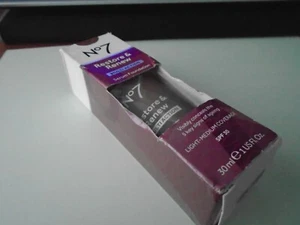 Boots No 7 Restore & Renew Multi Action Serum Foundation 30ml - Cedar - Imagen 1 de 1
