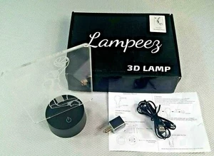 Sport 3D Basketball Playing illusion led touch table Night Light Bedroom Lamp - Picture 1 of 9