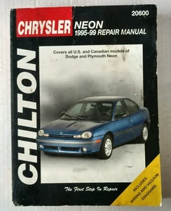 Chilton Chrysler Neon 1995 - 1999 Repair Manual #20600 - Picture 1 of 3