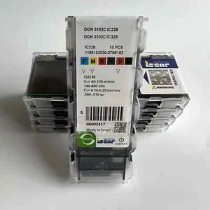 ISCAR / DGN3102C IC328 / Inserti in metallo duro 10 pezzi - Foto 1 di 5