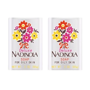 Nadinola Deluxe Seife für fettige Haut Set 3oz Riegel - 2er-Pack - Bild 1 von 1