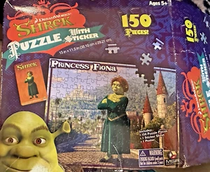 Shrek Puzzle 150 Piece Princess Fiona NEW Box has shelf wear - Picture 1 of 4