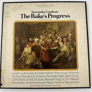 STRAVINSKY conducts his THE RAKE'S PROGRESS - La Scala 1951 - FONITCETRA 3LP BOX - Picture 1 of 3
