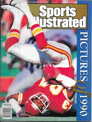 Sports Illustrated 1990 STEPHONE PAIGE Kansas City Chiefs FRESNO STATE No Label - Image 1 of 4