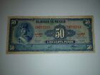 Mexico 50 Pesos 1967 Series Bdi Good Condition Circulated World Paper Money