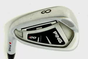 Left Handed Ping i20 Green Dot 8 Iron Ping CFS Regular Steel Shaft - Picture 1 of 3