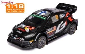IXO Toyota Yaris Rally 1 WRC Safari Rally Kenya 2024 #69 K.Rovanpera 1/18 - Foto 1 di 3