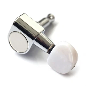 Sintonizadores para guitarras Stratocaster y Telecaster - Cromo con perla - Cabezales de máquina - Imagen 1 de 4