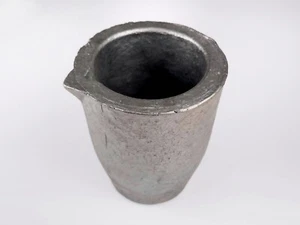 Grafit Bote Crisol Para Fundición Con Vertiente Grafittiegel Hasta 1200 C - Imagen 1 de 2