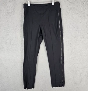Jofit Black Pull On Stretch Side Zipper Accent Golf Pants Size Medium - Picture 1 of 11