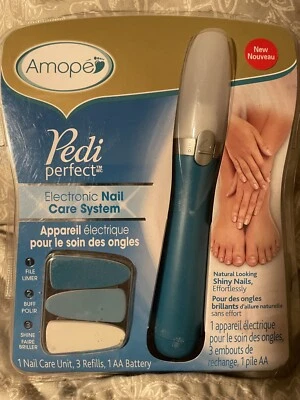 Amope Pedi идеальная электронная система ухода за ногтями и 3 заправки - Изображение 1 из 4