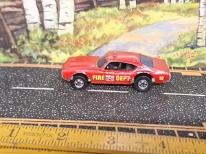 Vintage Hot Wheels Chief Fire Dept. Cruiser Red 1969 Blackwall Mattel Hong Kong - Picture 1 of 8