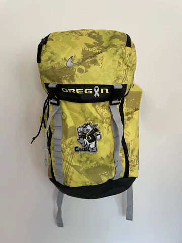 Nike Oregon Ducks Player Issued Stomp Out Cancer Doernbecher Backpack New Cover